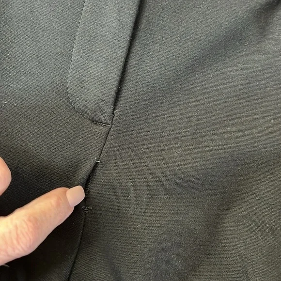 The Savile Row Co. London Women’s Black fitted ponte style pants. Size 10 - Picture 8 of 8